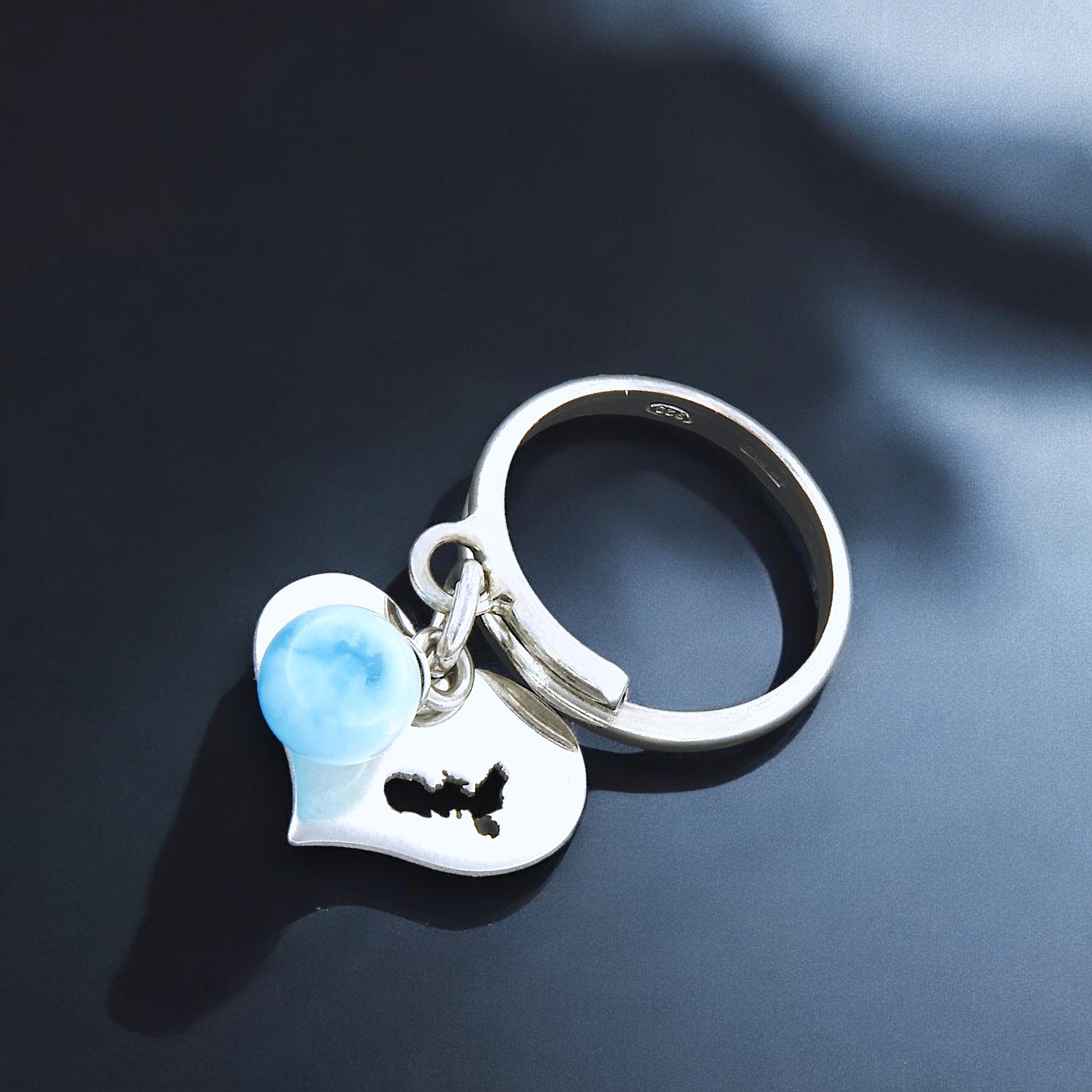 Anello "Elba nel Cuore" Blu Edition - immagine 3