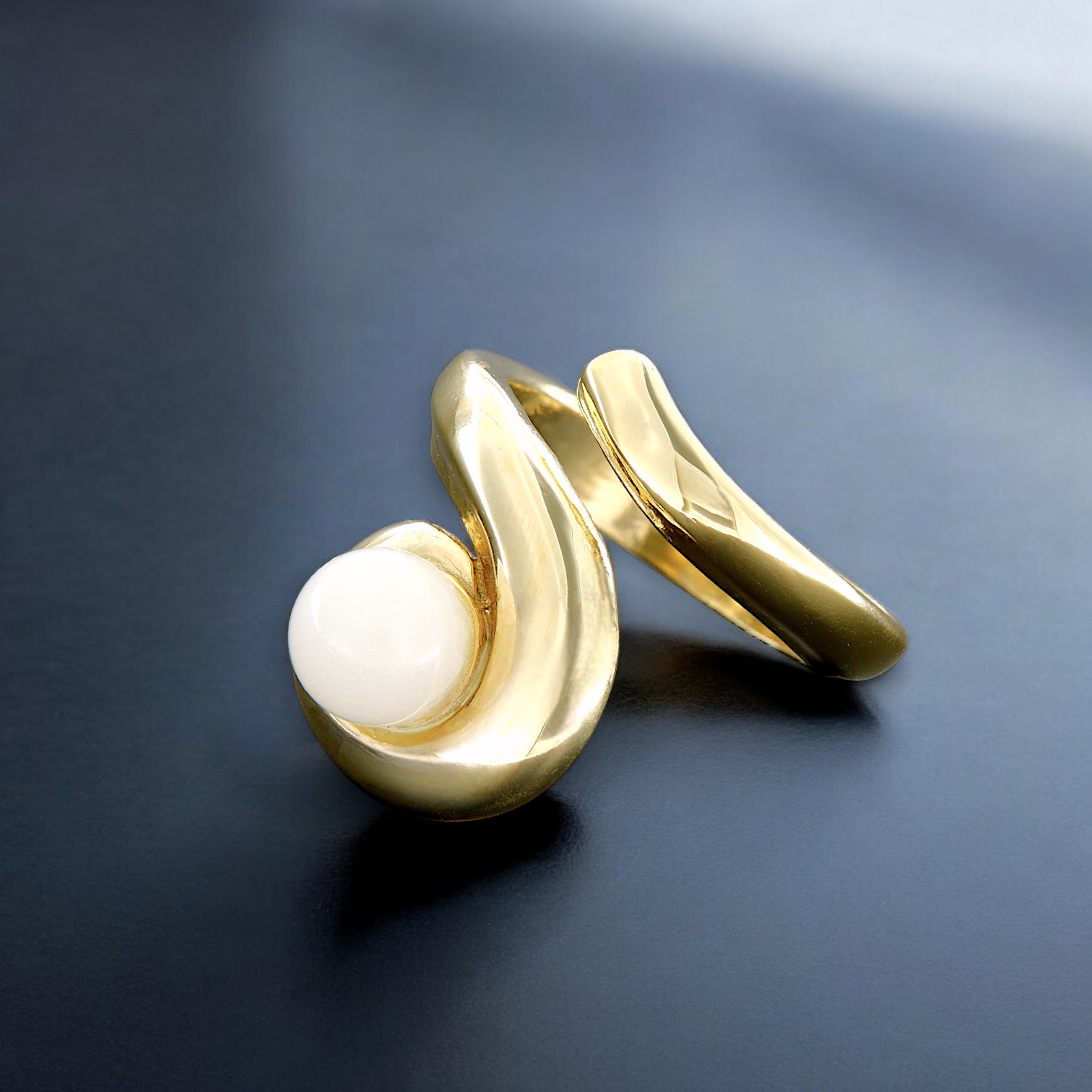 Anello "Risacca" Classic - Dorato - immagine 3