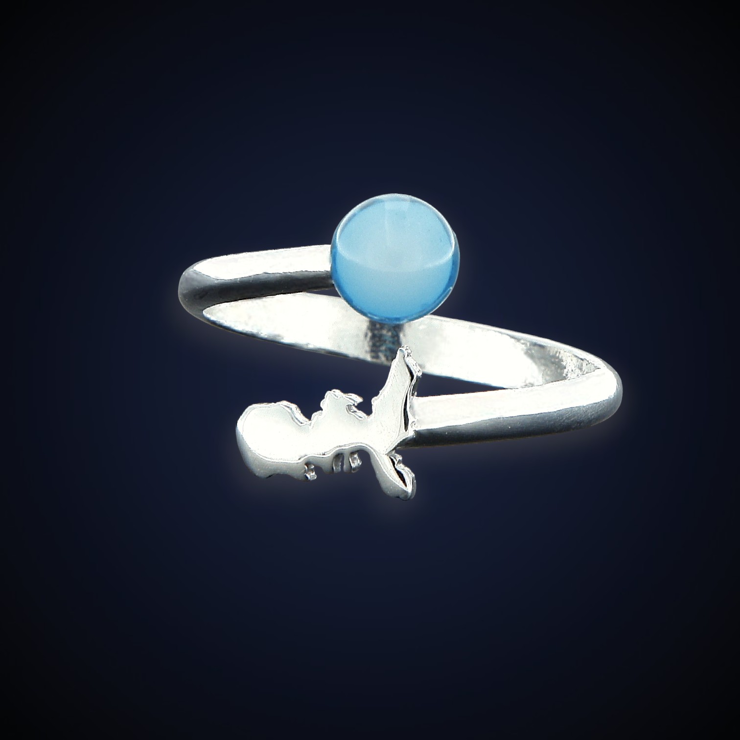 Anello "Elba" Blu Edition